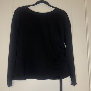 Joe Fresh Active long sleeve black top